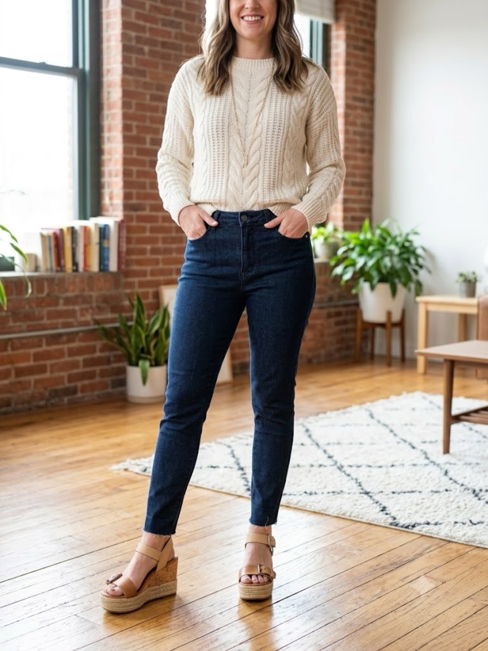Judy Blue High-Rise Skinny Jeans in Dark Indigo Size 13/31